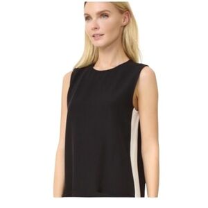 ATM Anthony Thomas Melillo Sleeveless Crepe Shift Dress
Black Ecru